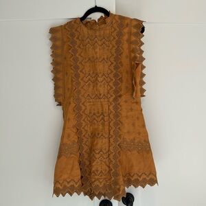 Isabel Marant Tan Dress Size 36